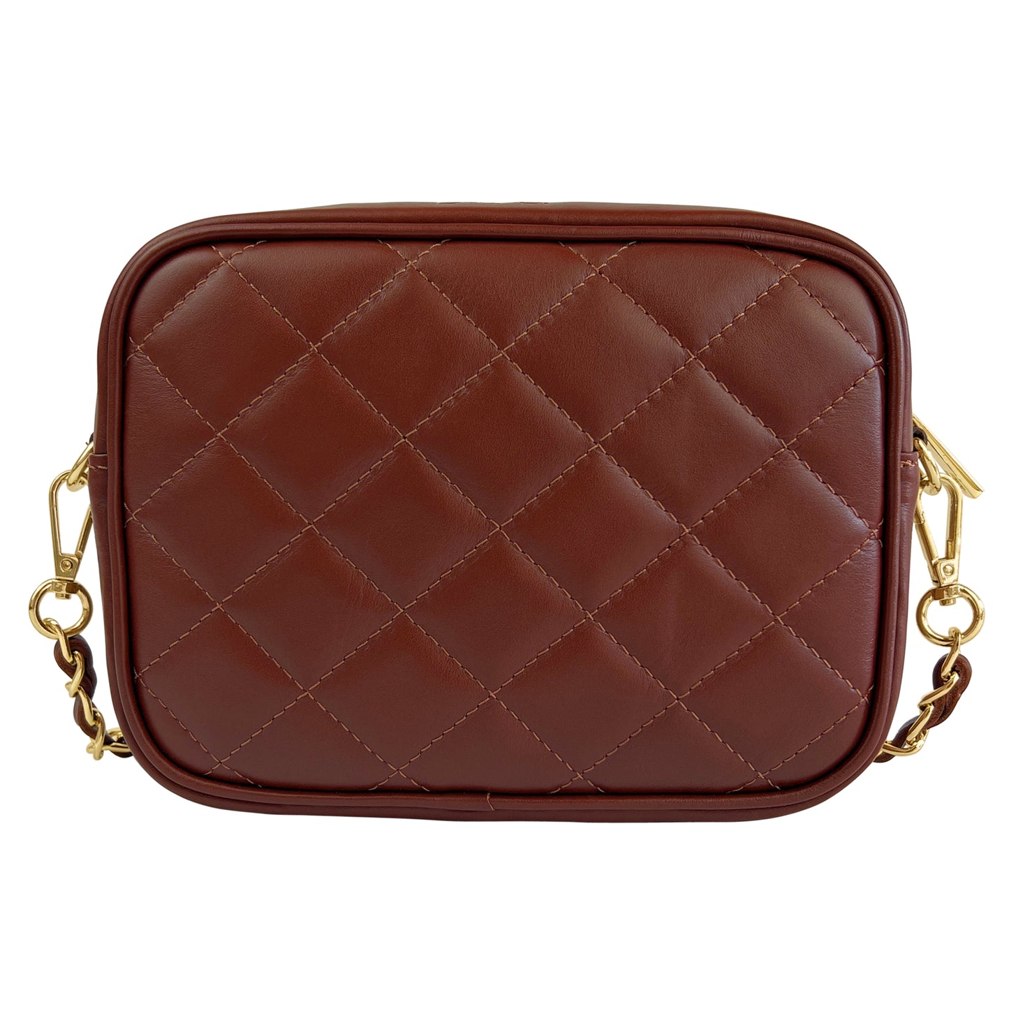 Borsa Donna a Tracolla, In Vera Pelle Trapuntata, Made in Italy, Modello Nora Parubi Borse - vista 52