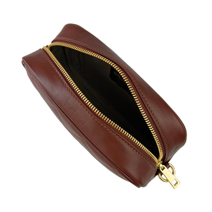 Borsa Donna a Tracolla, In Vera Pelle Trapuntata, Made in Italy, Modello Nora Parubi Borse - vista 56