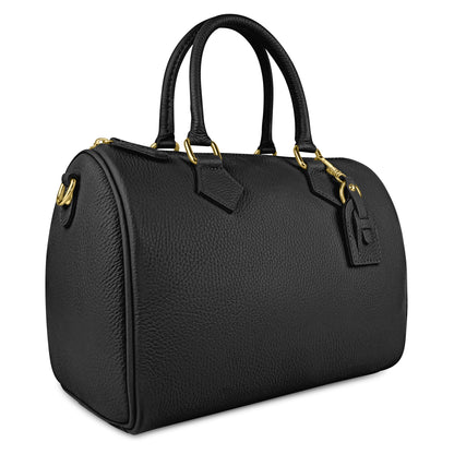Borsa Bauletto Donna a Mano con Tracolla, In Vera Pelle, Made in Italy, Modello Olimpia Parubi Borse - vista 14