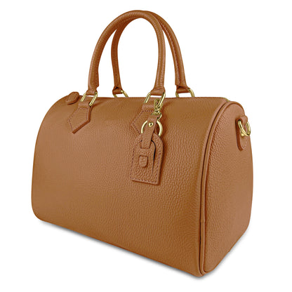 Borsa Bauletto Donna a Mano con Tracolla, In Vera Pelle, Made in Italy, Modello Olimpia Parubi Borse - vista 31