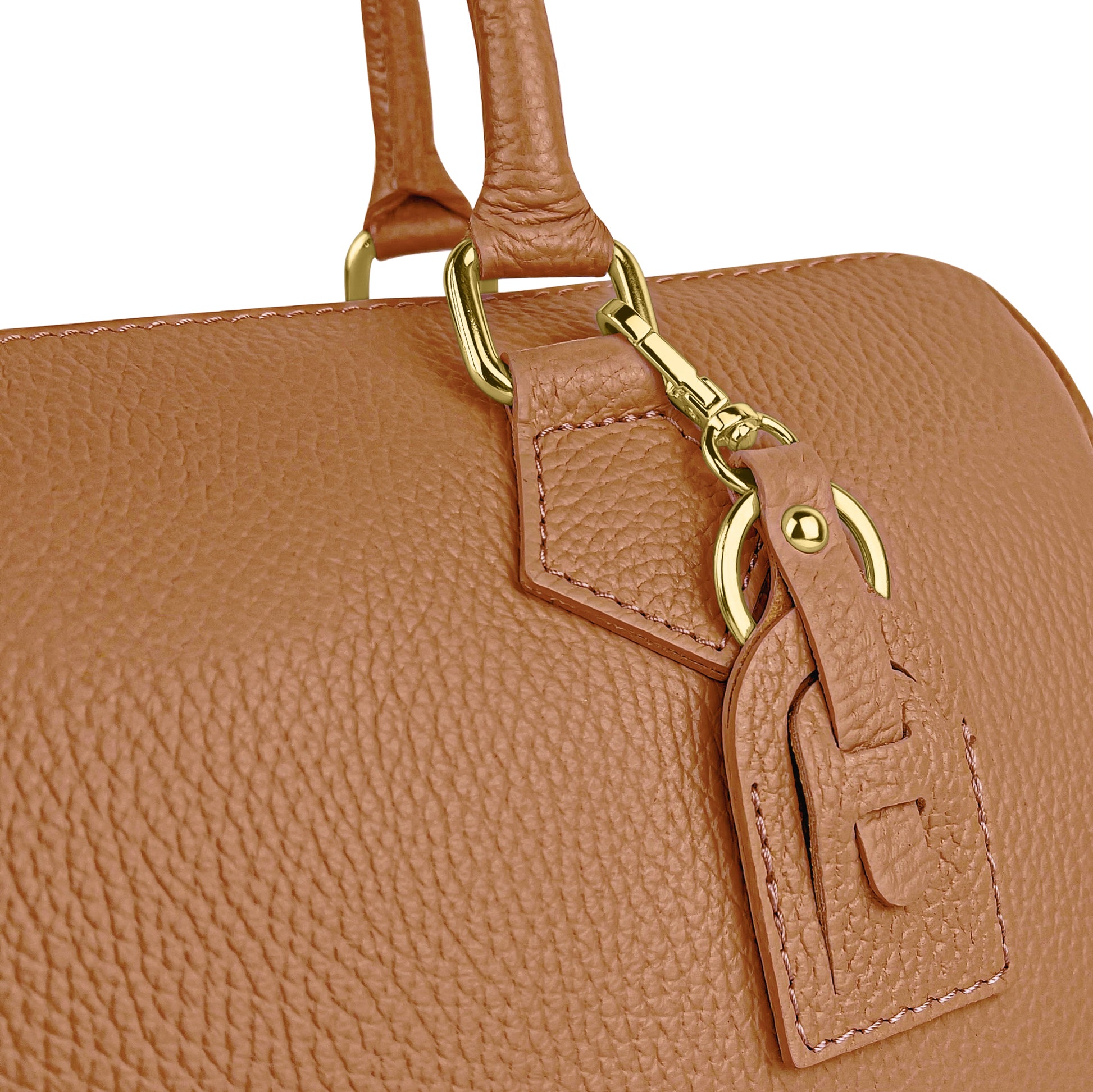 Borsa Bauletto Donna a Mano con Tracolla, In Vera Pelle, Made in Italy, Modello Olimpia Parubi Borse - vista 33