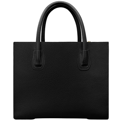 Borsa Donna a Mano con Tracolla, In Vera Pelle Morbida, Made in Italy, Modello Leda Parubi Borse - vista 3
