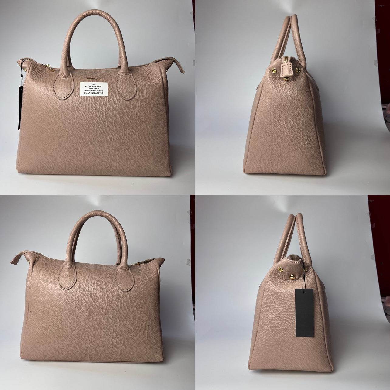 Borsa Donna a Mano con Tracolla - Outlet con Piccoli Difetti - Modello Ada