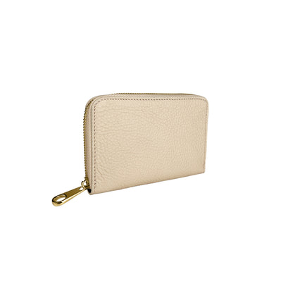 Portafoglio Donna Piccolo, In Vera Pelle, Made in Italy, Modello Cloe Mini Parubi - vista 14