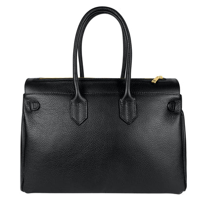 Borsa Donna a Mano Grande, In Vera Pelle, Made in Italy, Modello Diamante Parubi Borse - vista 4