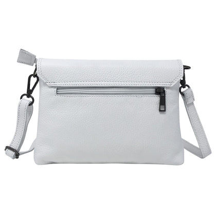 Borsa Donna a Mano con Tracolla, In Vera Pelle, Made in Italy, Modello Dalia Parubi Borse - vista 11