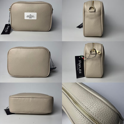 Borsa a Tracolla Donna - Outlet con Piccoli Difetti - Modello Ginevra Parubi Borse Sabbia - vista 8