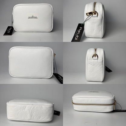 Borsa a Tracolla Donna - Outlet con Piccoli Difetti - Modello Ginevra Parubi Borse Bianco - vista 7