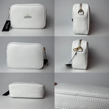 Borsa a Tracolla Donna - Outlet con Piccoli Difetti - Modello Ginevra Parubi Borse Bianco - vista 10