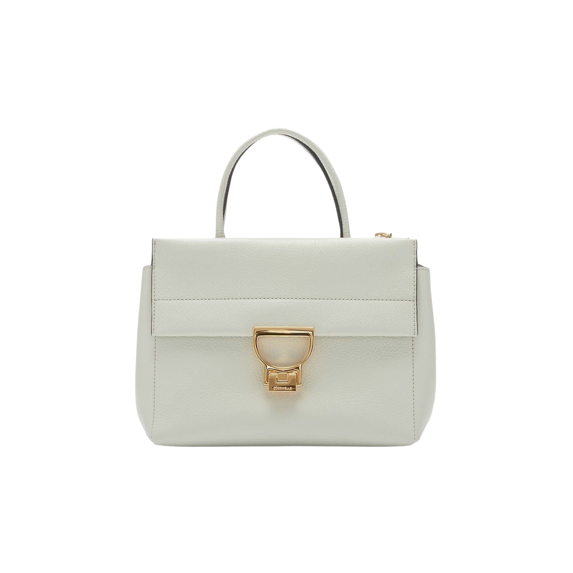 COCCINELLE Borsa Donna a Mano con Tracolla Verde, In Vera Pelle, Arlettis Medium