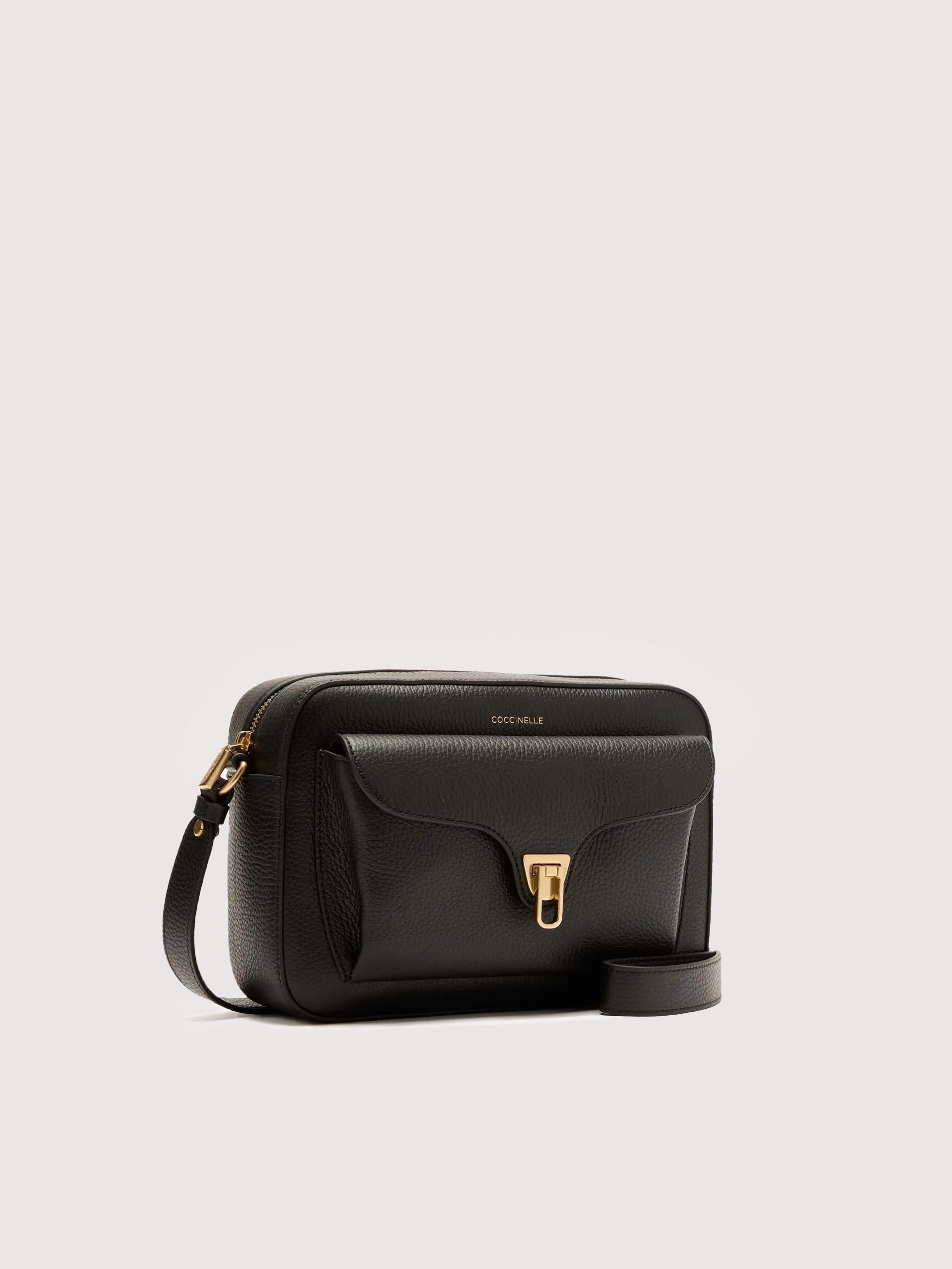COCCINELLE Borsa Donna Nera Beat Soft Large in Vera Pelle Borse nero - vista 3
