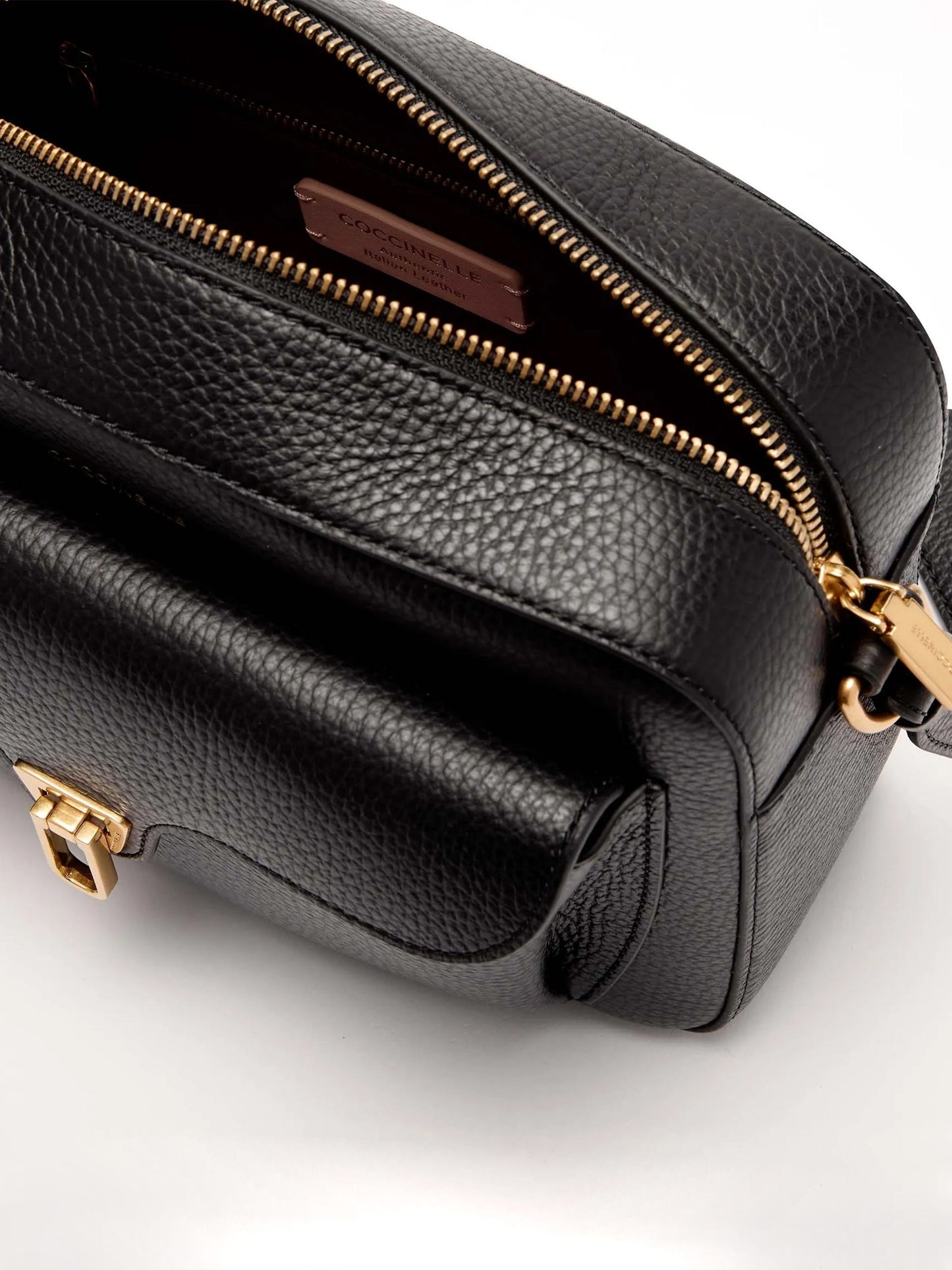 COCCINELLE Borsa Donna Nera Beat Soft Large in Vera Pelle Borse nero - vista 4