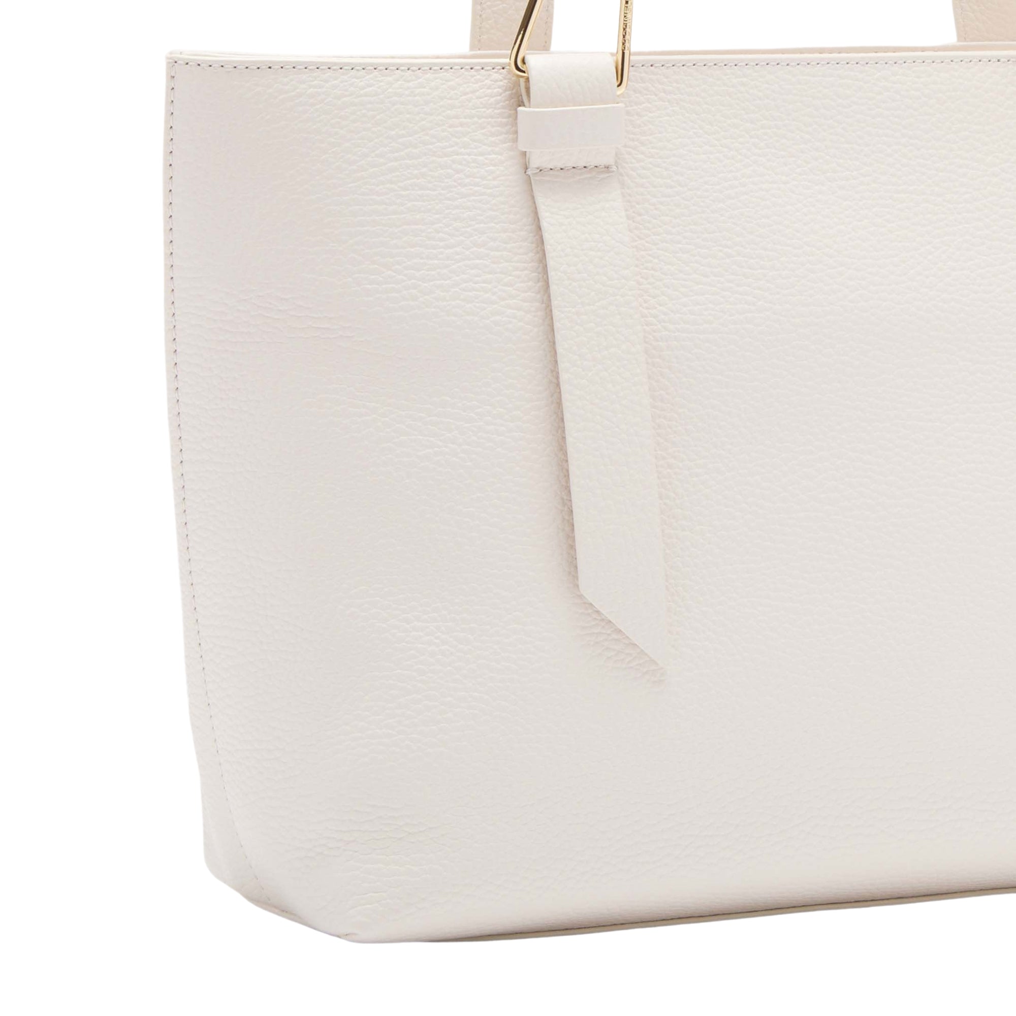 COCCINELLE Borsa Donna a Spalla Bianca, in Vera Pelle, Malory Medium