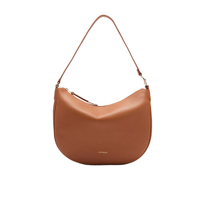 COCCINELLE Borsa Donna Hobo a Spalla Marrone, In Vera Pelle, C-Easy Medium Borse - foto prodotto