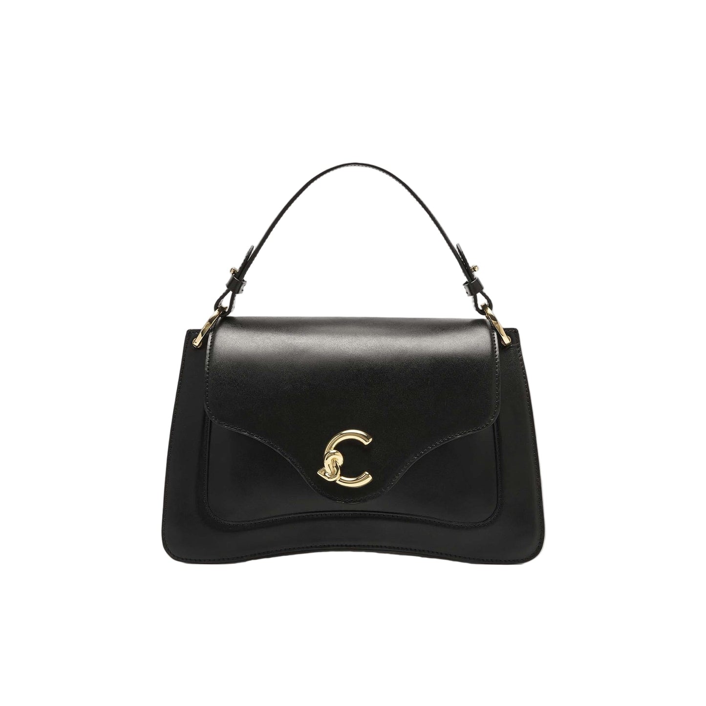 COCCINELLE Borsa Donna Nera C-Me Calf Medium in Vera Pelle Borse nero - foto prodotto