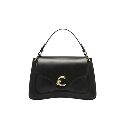 COCCINELLE Borsa Donna Nera C-Me Calf Medium in Vera Pelle Borse nero - foto prodotto