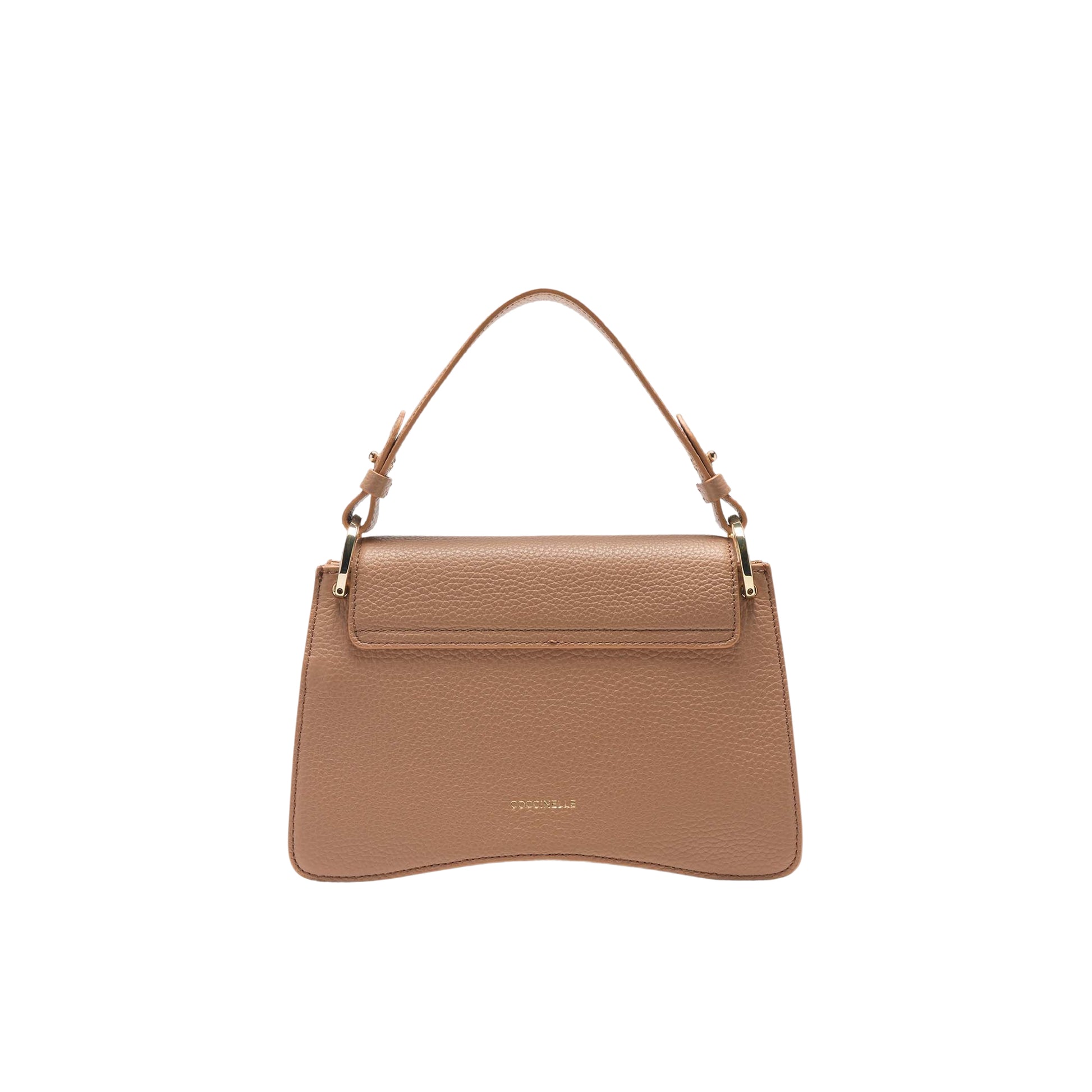 COCCINELLE, Borsa Donna a Mano Marrone con Tracolla, In Vera Pelle, C-Me Small Borse - vista 6