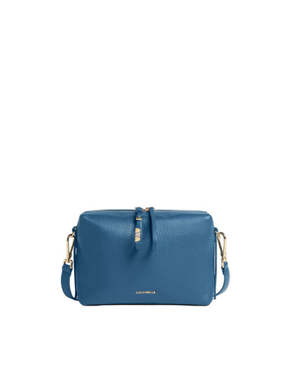 Coccinelle Borsa a Tracolla Pelle Donna Blu Logo Borse - foto prodotto