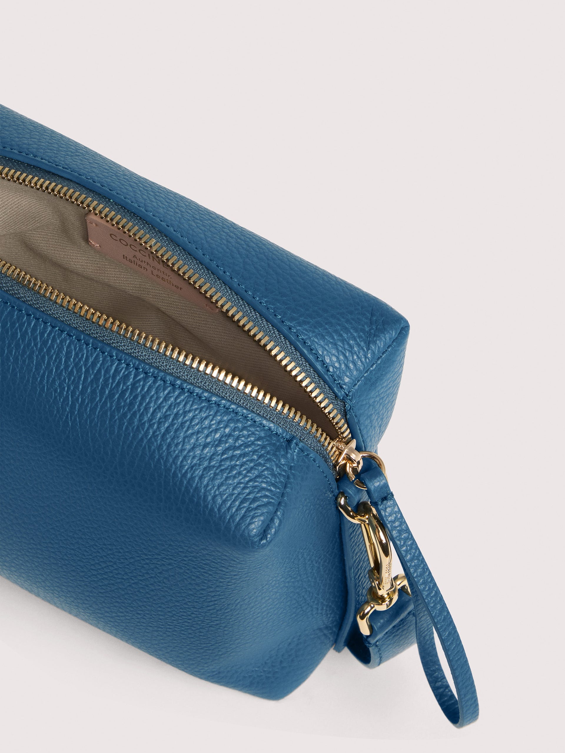 Coccinelle Borsa a Tracolla Pelle Donna Blu Logo Borse - vista 4