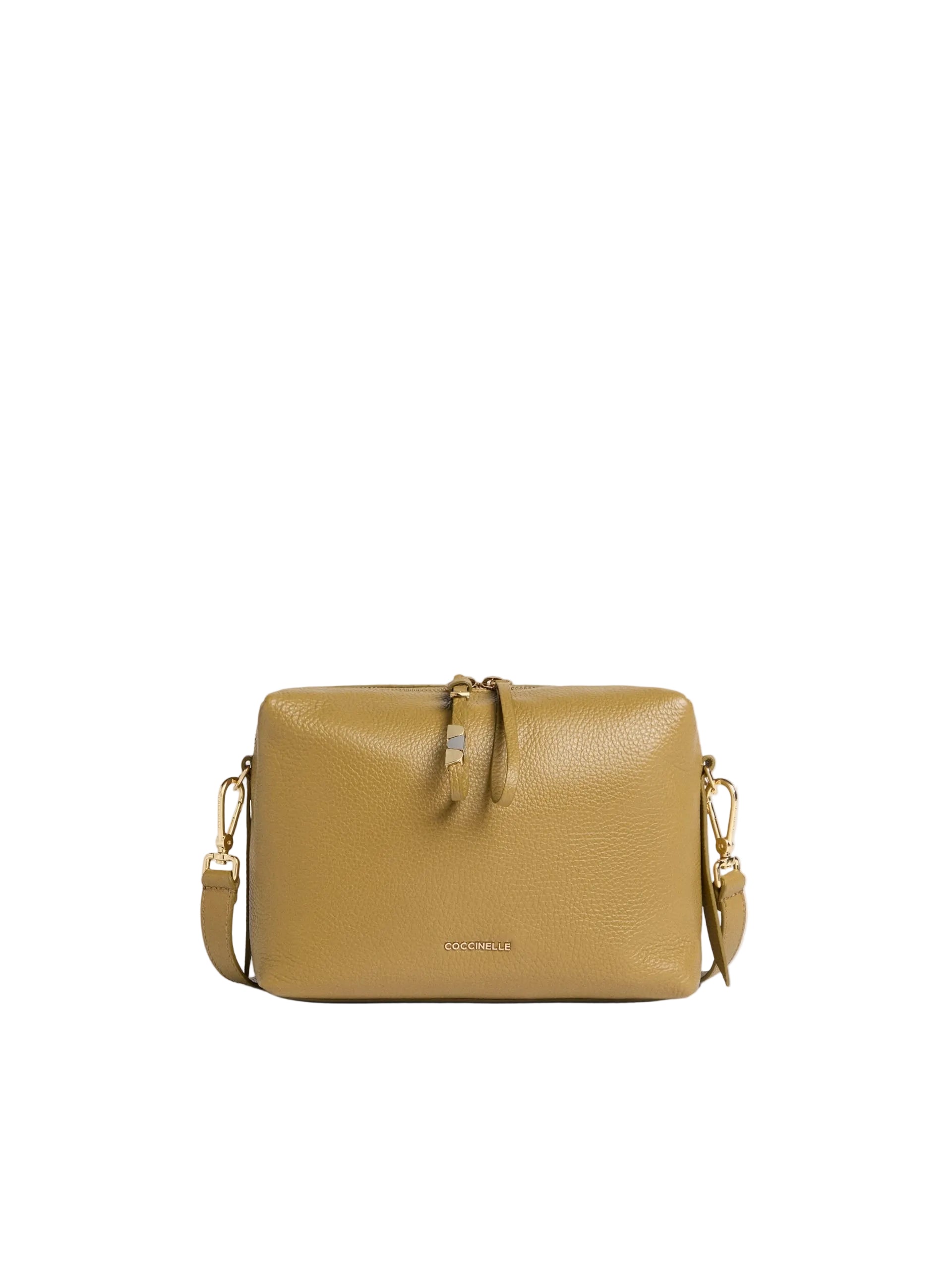 Coccinelle Borsa a Tracolla Pelle Donna Verde Logo Borse - foto prodotto