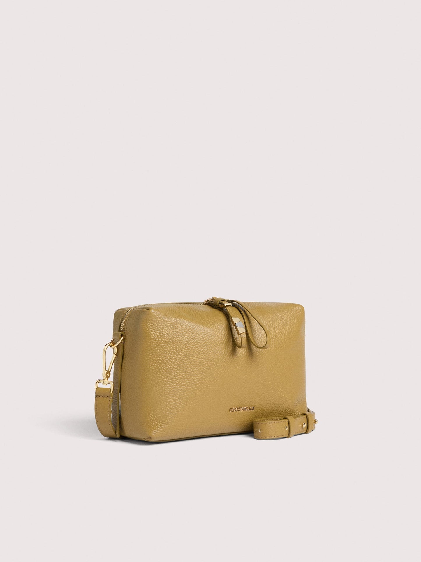 Coccinelle Borsa a Tracolla Pelle Donna Verde Logo Borse - vista 3
