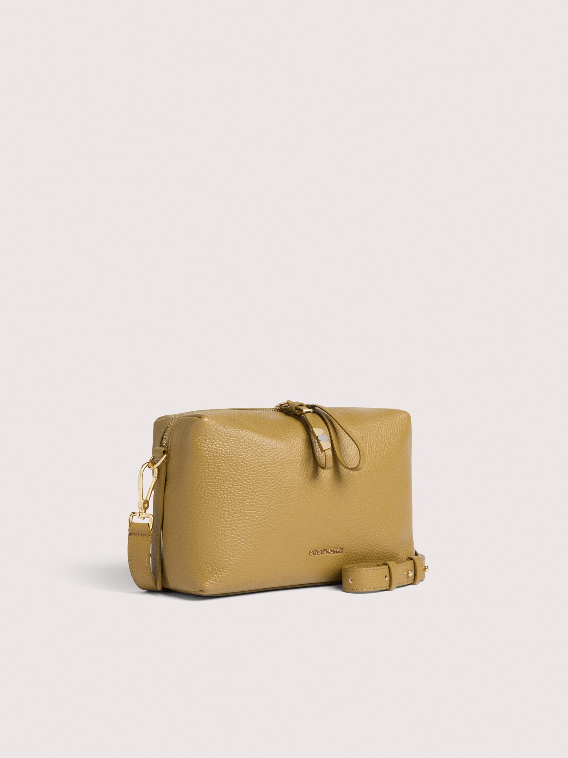 Coccinelle Borsa a Tracolla Pelle Donna Verde Logo Borse - vista 3