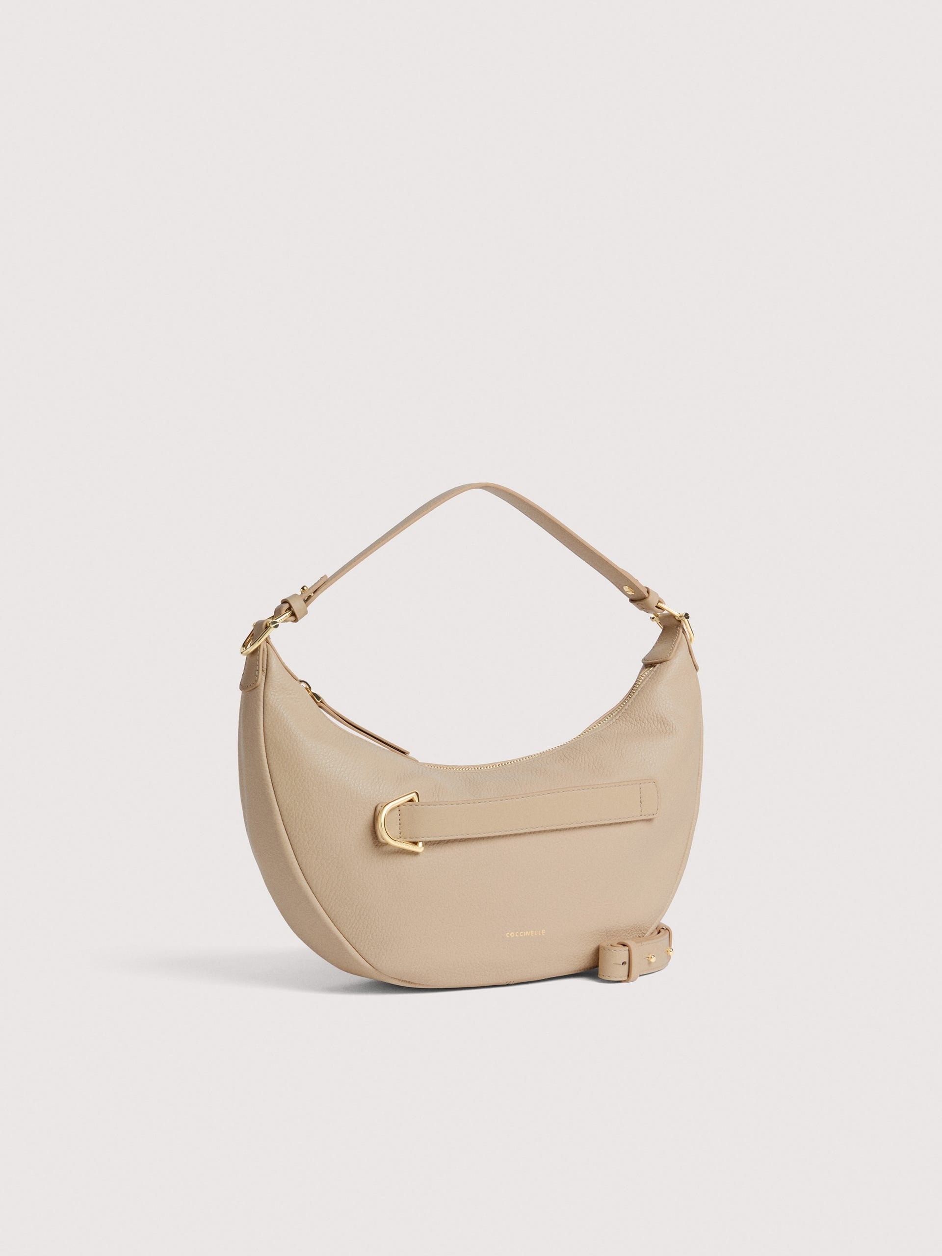 Coccinelle Borsa a Tracolla Pelle Donna Beige Chiusura con Zip Borse - vista 3