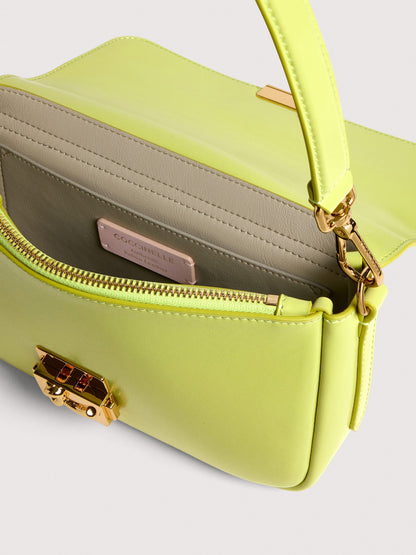 Coccinelle Borsa a Tracolla Pelle Donna Verde Logo Borse - vista 4