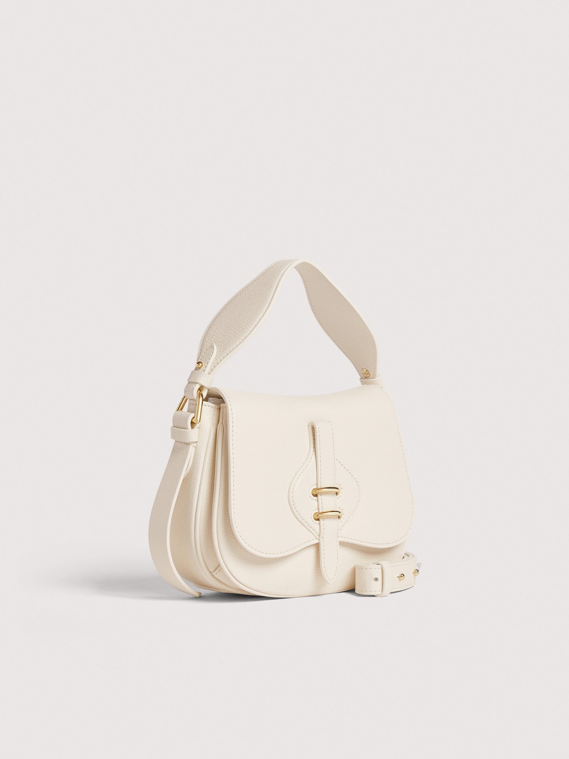 Coccinelle Borsa a Tracolla Pelle Donna Bianca Chiusura con Magneti Borse bianco - vista 4