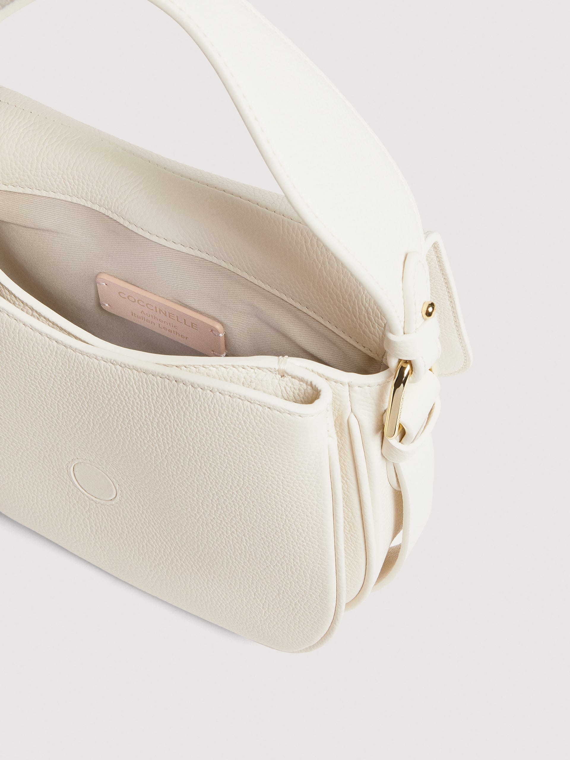 Coccinelle Borsa a Tracolla Pelle Donna Bianca Chiusura con Magneti Borse bianco - vista 5