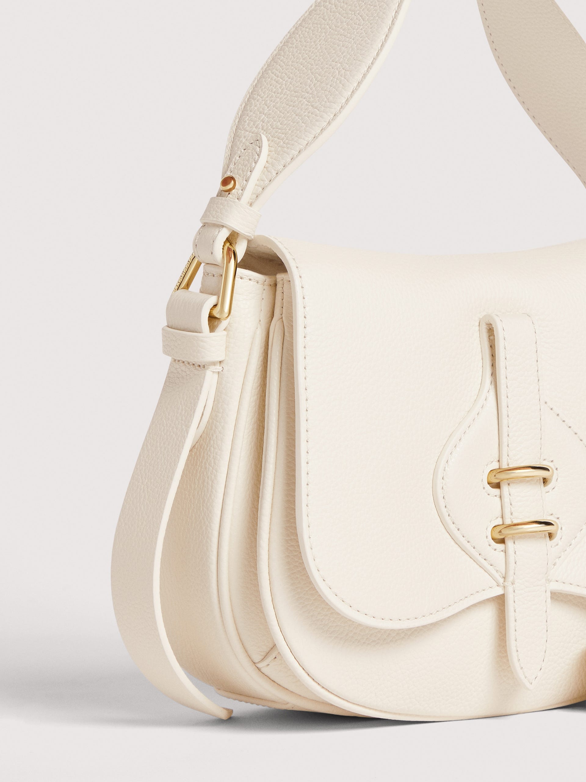 Coccinelle Borsa a Tracolla Pelle Donna Bianca Chiusura con Magneti Borse bianco - vista 6