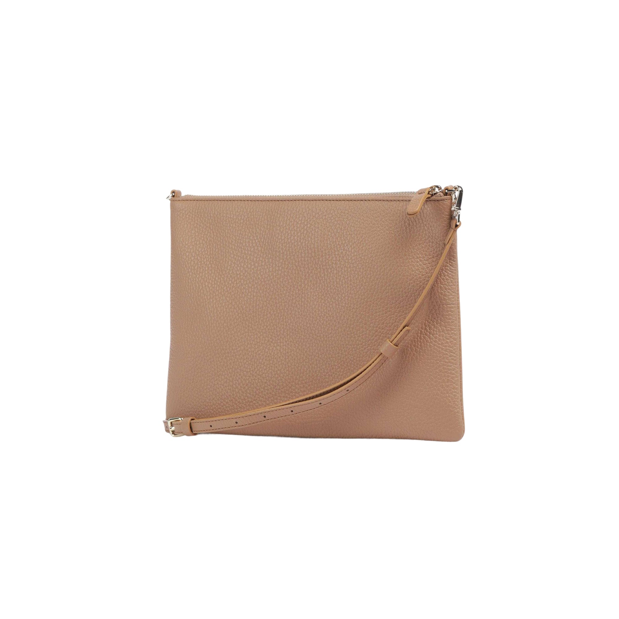 COCCINELLE Borsa Donna a Tracolla Marrone, In Vera Pelle, Best Crossbody Medium