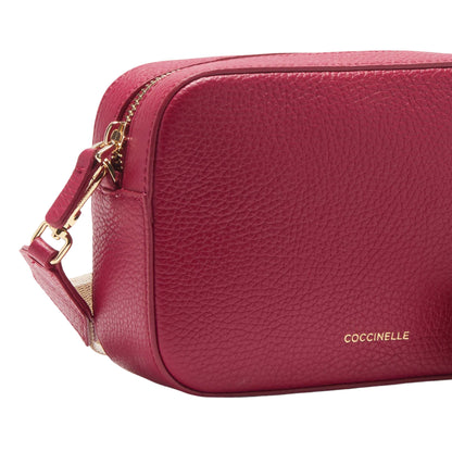 COCCINELLE Borsa Donna a Tracolla Rossa, In Vera Pelle, Tebe Mini Borse rosso - vista 5