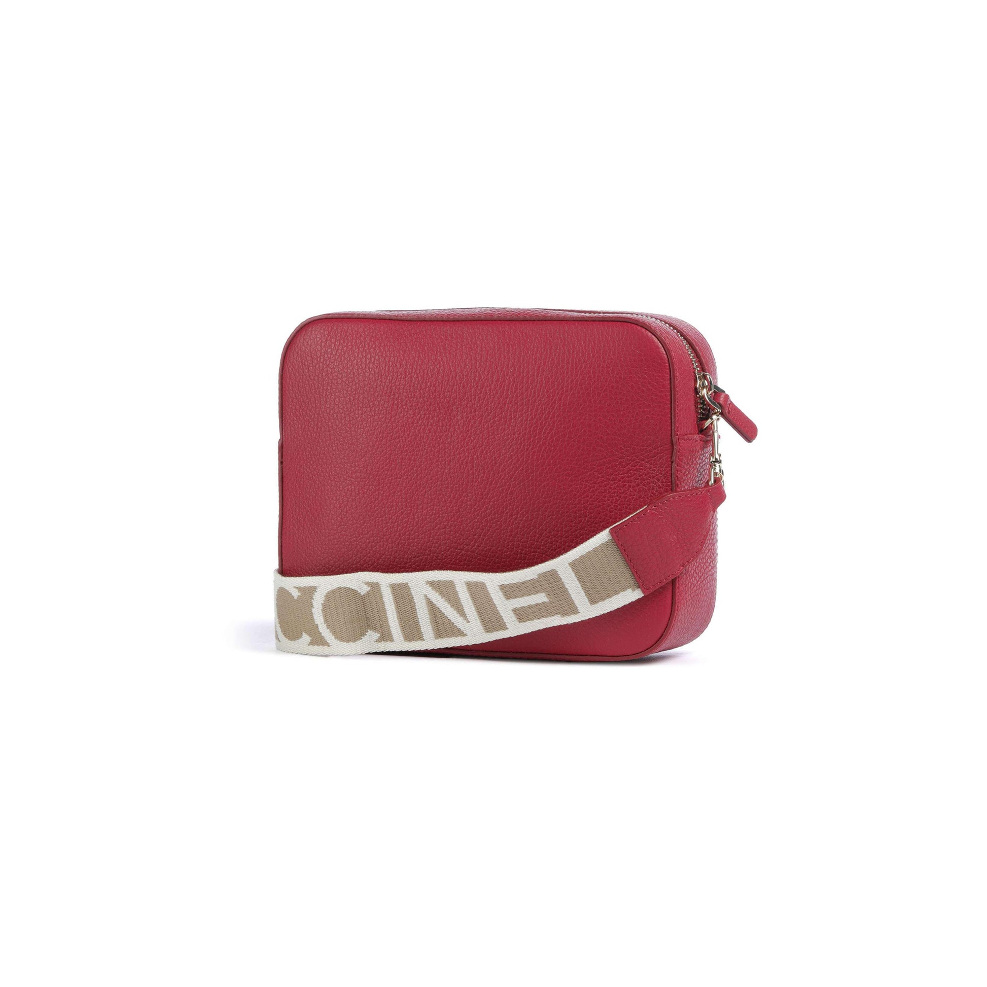 COCCINELLE Borsa Donna a Tracolla Rossa, In Vera Pelle, Tebe Large Borse rosso - vista 3