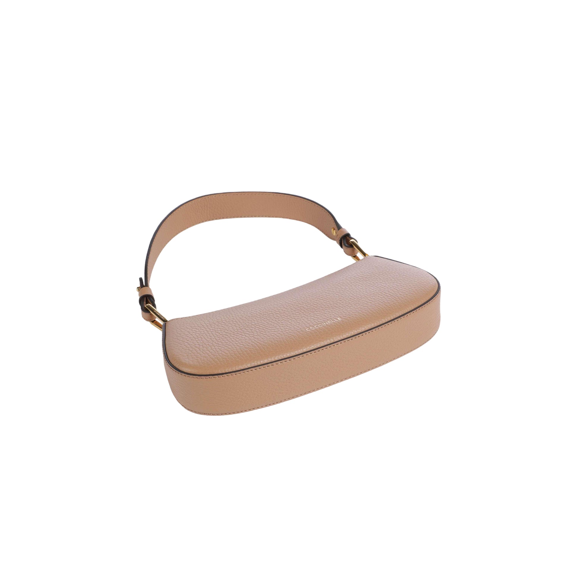 COCCINELLE Borsa Donna Hobo a Spalla Marrone, In Vera Pelle, Merveille Borse - vista 4