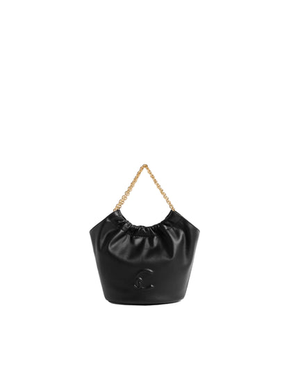 Coccinelle Borsa a Tracolla Pelle Donna Nera Logo Borse nero - foto prodotto
