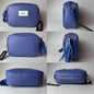 Borsa a Tracolla Donna - Outlet con Piccoli Difetti - Modello Anastasia Parubi Borse Blu Fiordaliso - vista 9