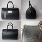 Borsa Bauletto Donna a Mano con Tracolla - Outlet con Piccoli Difetti - Modello Olimpia Parubi Borse Nero - vista 13