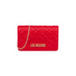 Borsa Donna a Tracolla Trapuntata Piccola Love Moschino Smart Daily Quilted Borse Rosso - vista 6