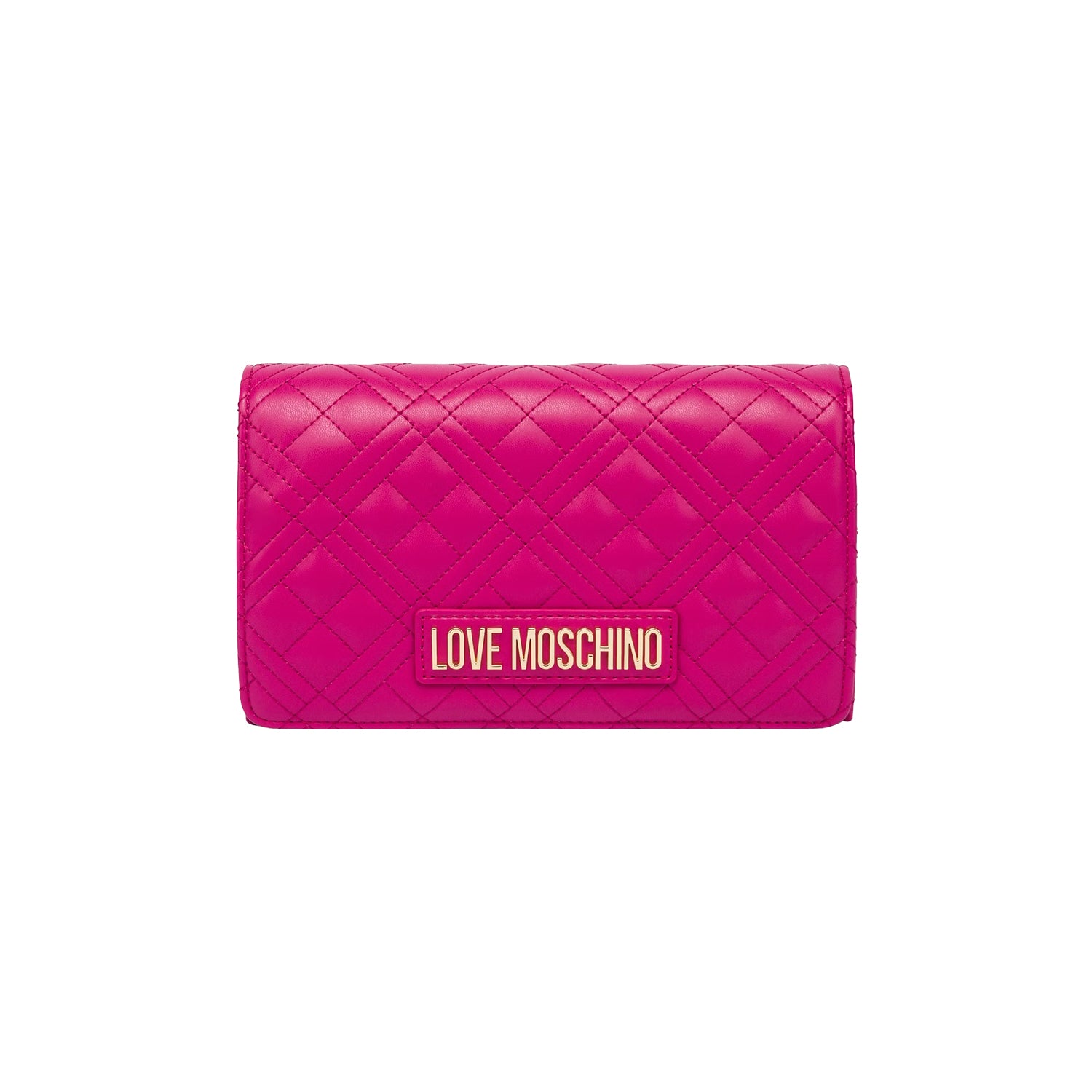 Borsa Donna a Tracolla Trapuntata Piccola Love Moschino Smart Daily Quilted Borse Fucsia - foto prodotto