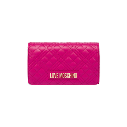 Borsa Donna a Tracolla Trapuntata Piccola Love Moschino Smart Daily Quilted Borse Fucsia - foto prodotto
