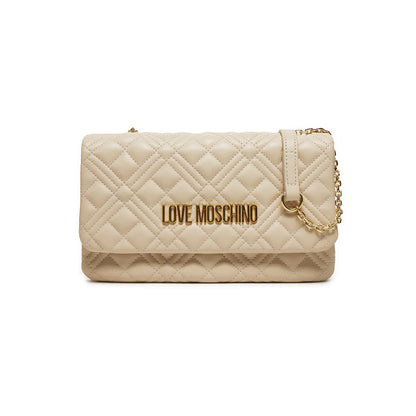 Borsa Donna a Tracolla Love Moschino – Linea Smart Daily Borse Beige - vista 7