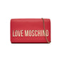 Borsa Donna Love Moschino con Tracolla a Catena e Logo Gold Borse Rosso - foto prodotto