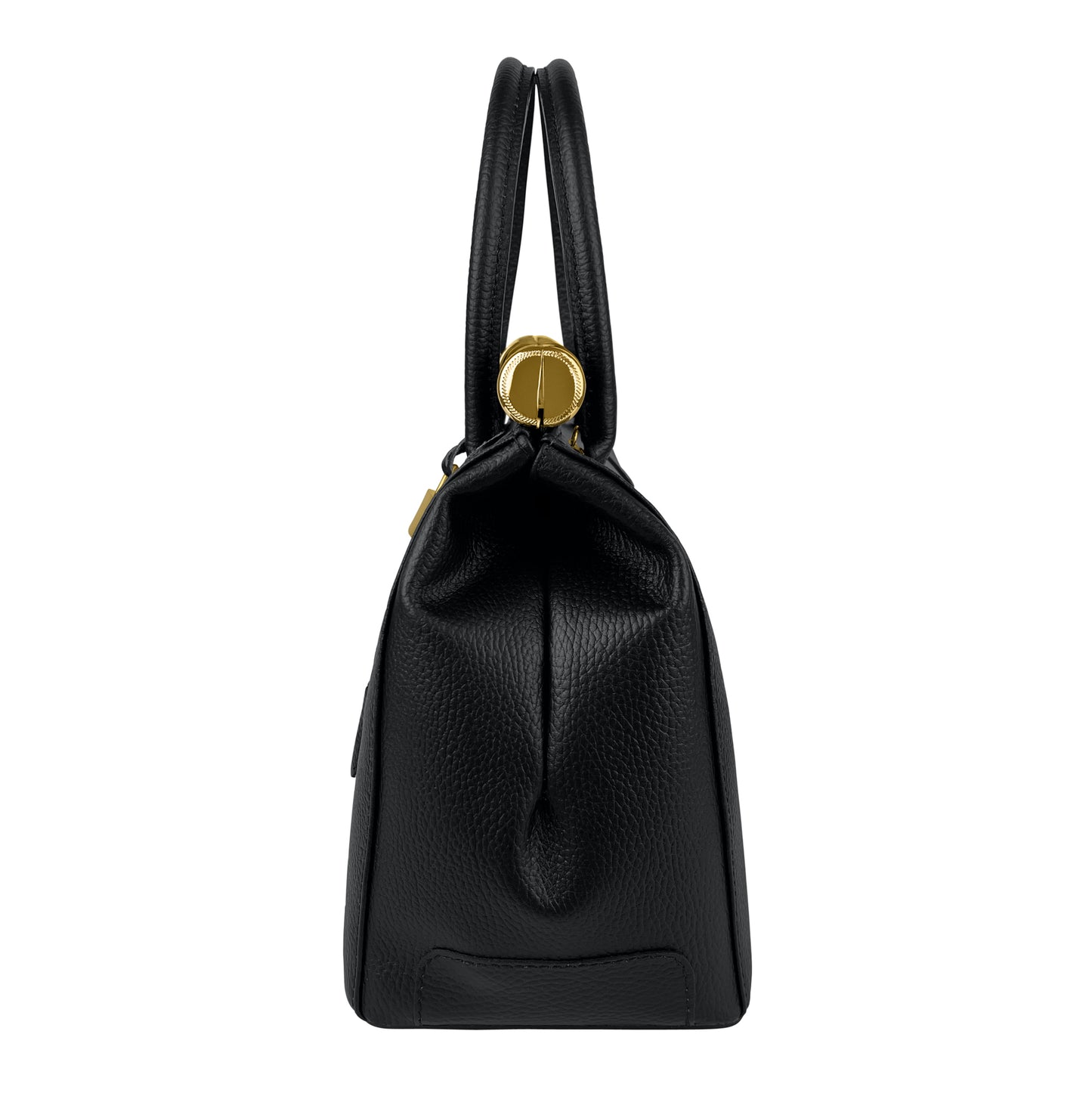 Borsa Donna a Mano con Tracolla, In Vera Pelle Morbida, Made in Italy, Modello Matilde Parubi Borse - vista 3
