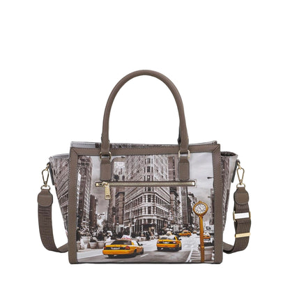 Borsa Donna a Mano con Tracolla Ynot? Square Bag New York Borse - vista 3