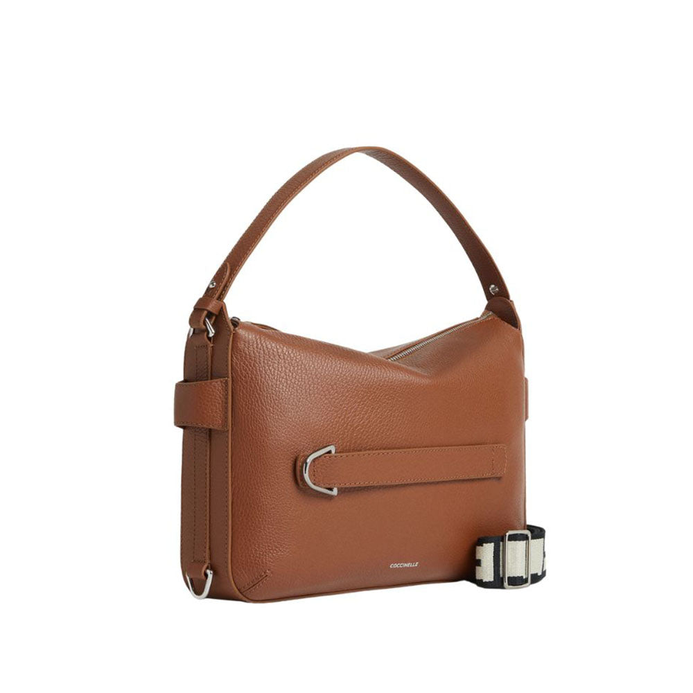 Coccinelle Borsa a Tracolla Pelle Donna Marrone Chiusura con Zip Borse - vista 4