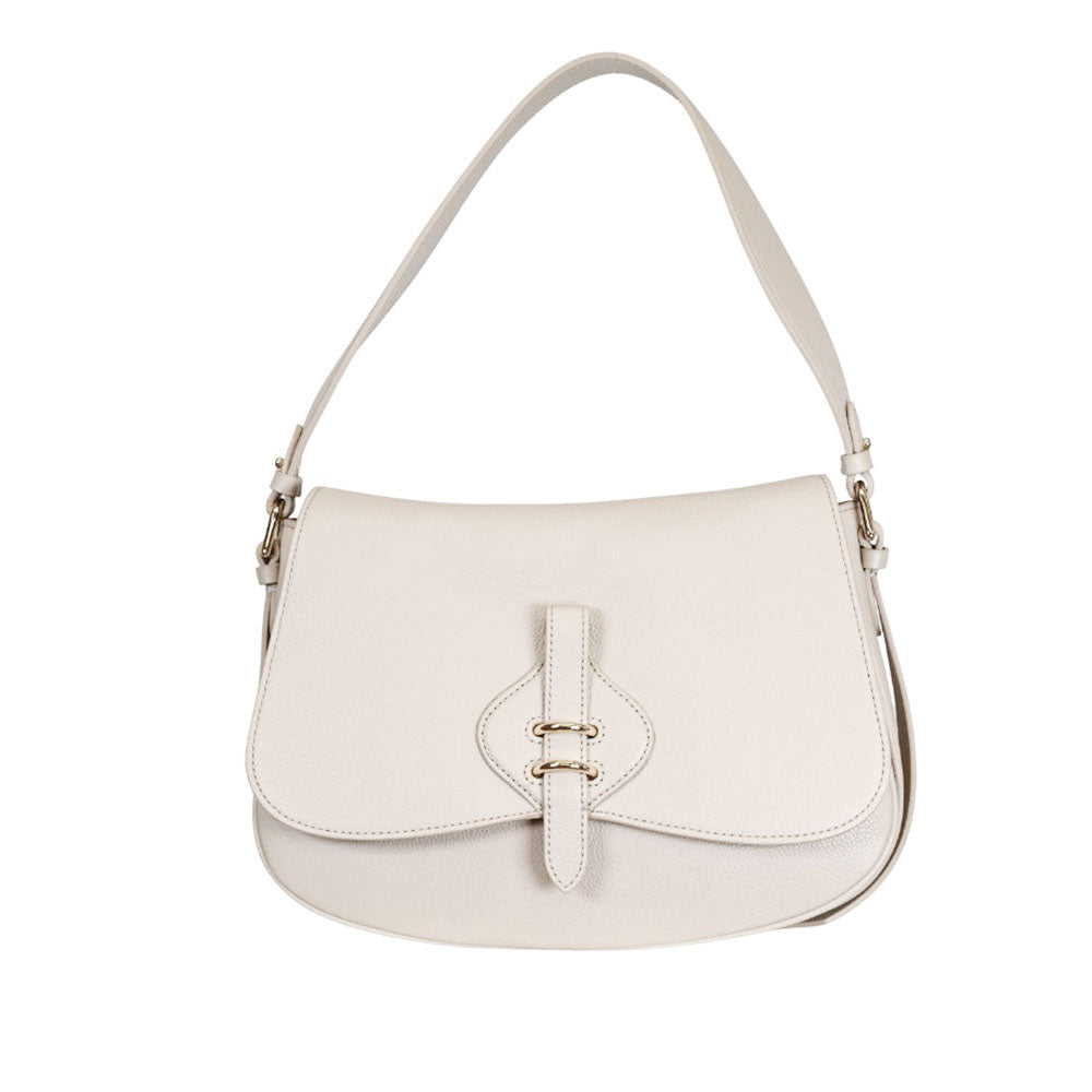 Coccinelle Borsa a Tracolla Pelle Donna Bianca Logo Borse bianco - foto prodotto