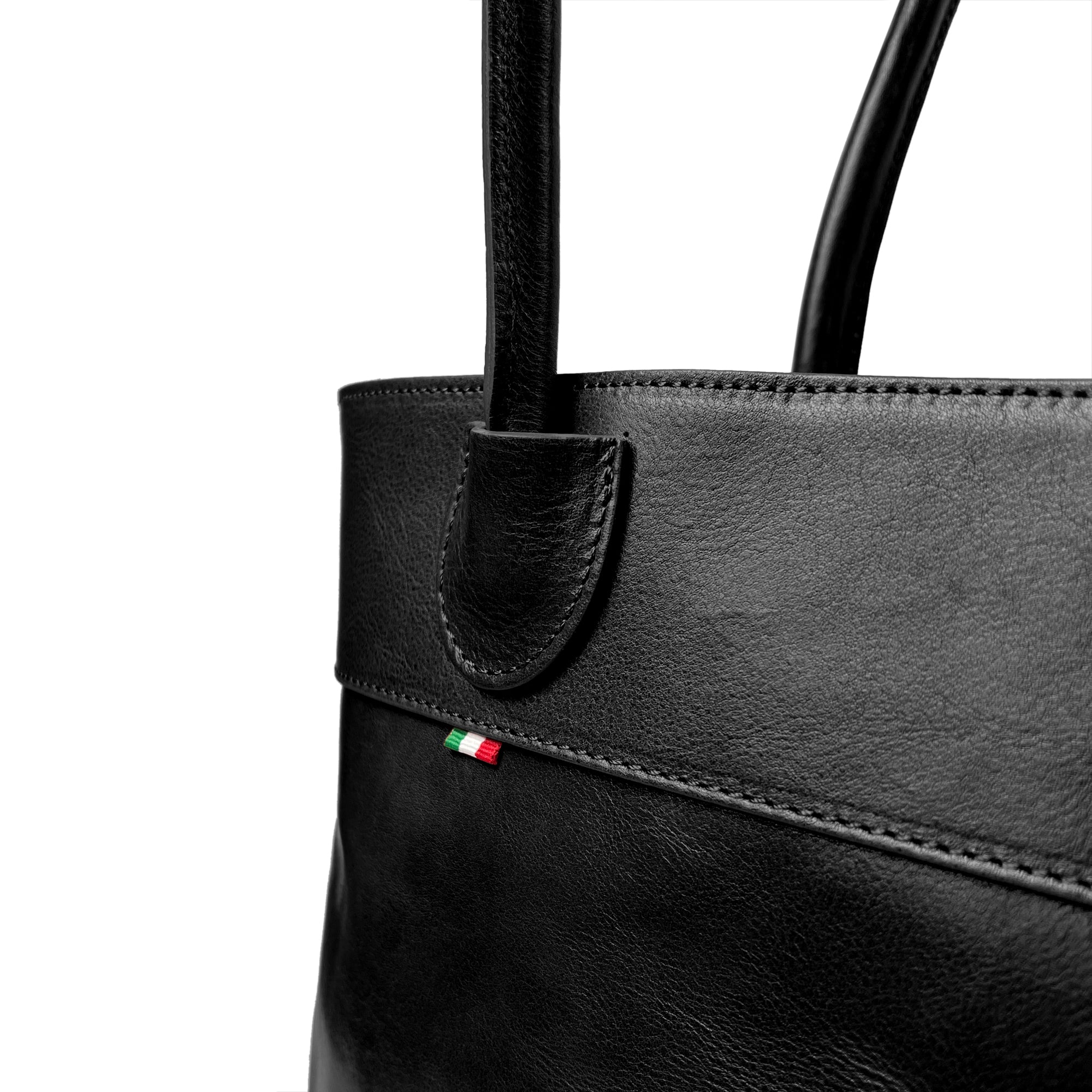 Sac à bandoulière pour femme, en cuir véritable, fabriqué en Italie, modèle Mirta