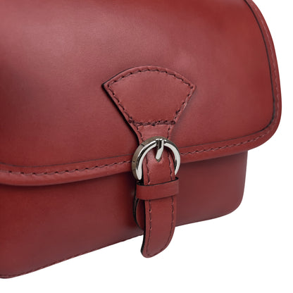 Borsa Donna a tracolla, In Vera Pelle, Made in Italy, Modello Agata Parubi Borse - vista 19