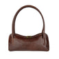 Borsa Donna a Spalla, In Vera Pelle, Made in Italy, Modello Aria Parubi Borse Marrone - vista 9